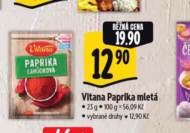 VITANA PAPRIKA MLET