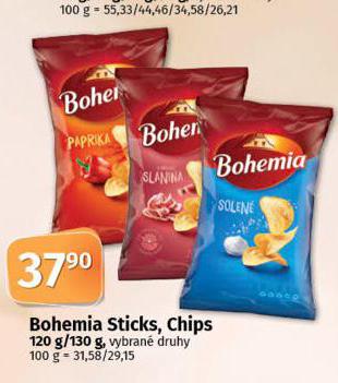 BOHEMIA STICKS, CHIPS