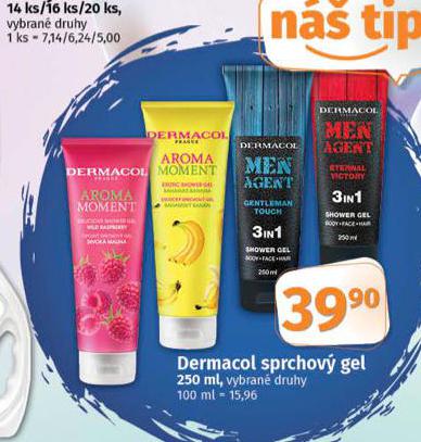 DERMACOL SPRCHOV GEL