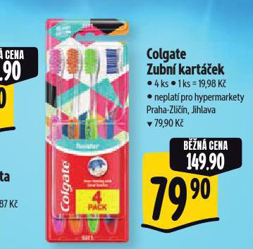 COLGATE ZUBN KARTEK