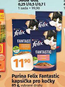 PURINA FELIX FANTASTIC KAPSIKY PRO KOKY