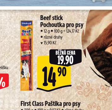 BEEF STICK POCHOUTKY PRO PSY