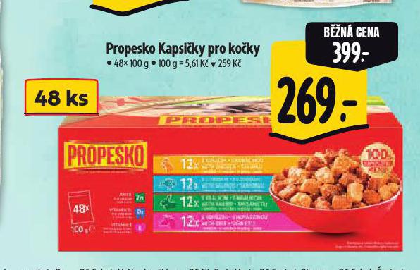 PROPESKO KAPSIKY PRO KOKY