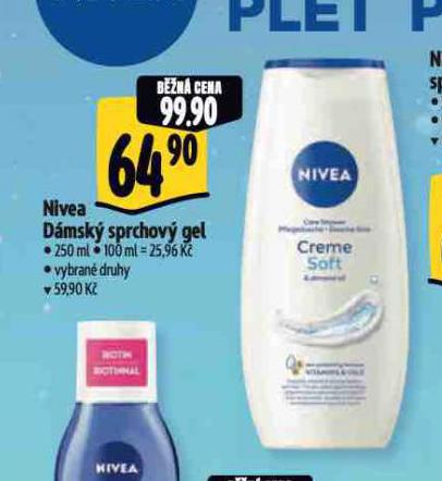 NIVEA SPRCHOV GEL