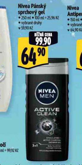 NIVEA SPRCHOV GEL