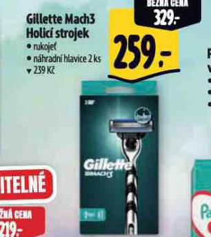 GILLETTE HOLIC STROJEK