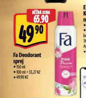 FA DEODORANT