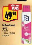 FA DEODORANT