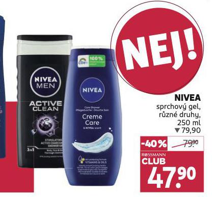 NIVEA SPRCHOV GEL