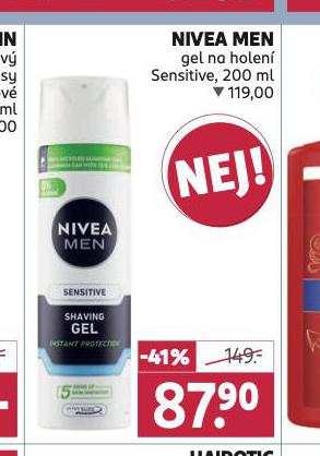 NIVEA MEN GEL NA HOLEN