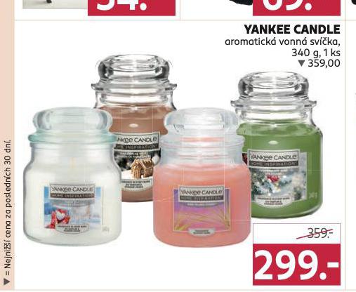 YENKEE CANDLE AROMATICK SVKA VE SKLE