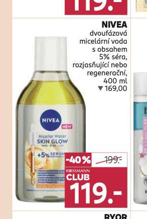 NIVEA DVOUFZOV MICELRN VODA