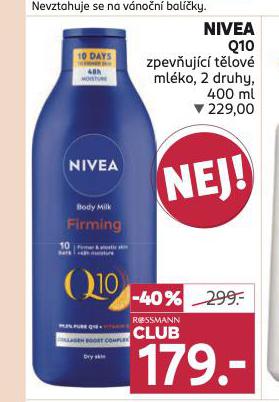 NIVEA Q10 TLOV MLKO