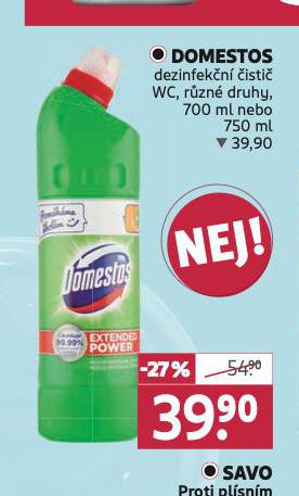 DOMESTOS DEZINFEKN ISTI WC