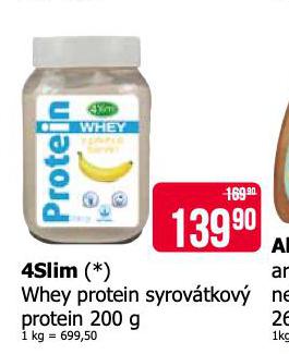 4SLIM WHEY PROTEIN SYROVTKOV PROTEIN