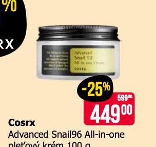 COSRX ADVANCED SNAIL96 ALL-IN-ONE PLEOV KRM