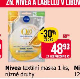 NIVEA TEXTILN MASKA