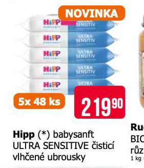 HIPP BABYSANFT ULTRA SENSITIVE ISTC VLHEN UBROUSKY