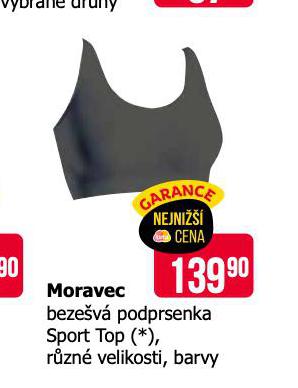 MORAVEC BEZEV PODPRSENKA SPORT TOP