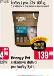 ENERGY PET SILIKTOV STELIVO PRO KOKY