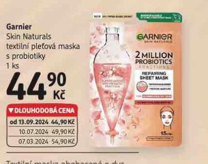 GARNIER TEXTILN PLEOV MASKA