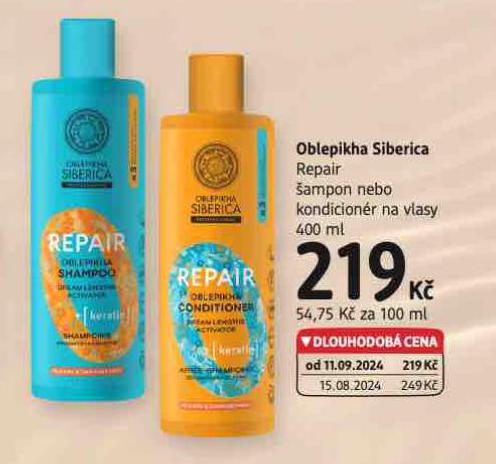 OBLEPIKHA SIBERICA REPAIR AMPON, KONDICIONER