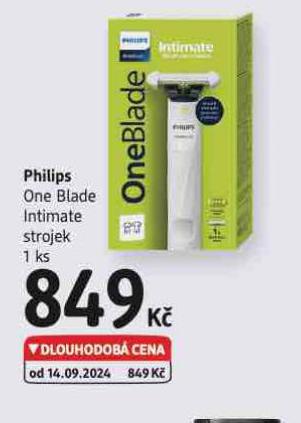 PHILIPS ONE BLADE INTIME STROJEK