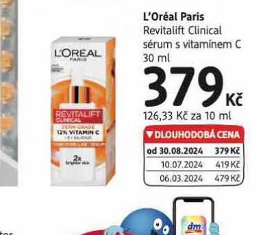 LOREAL PARIS SRUM S VITAMNEM C