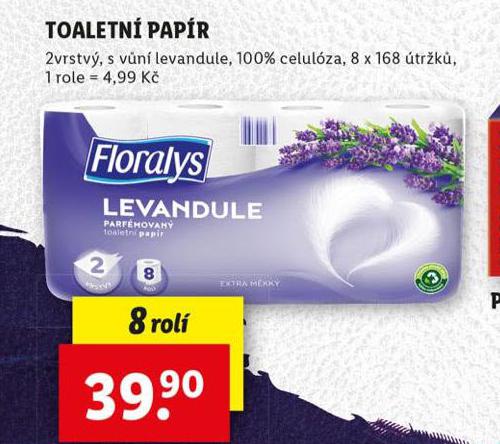 FLORALYS TOALETN PAPR