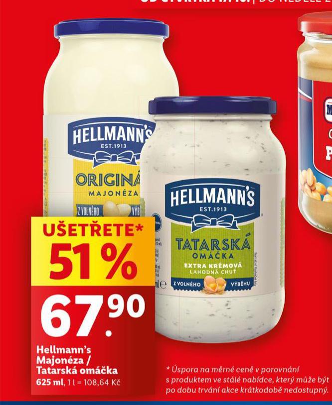 HELLMANN'S MAJONZA