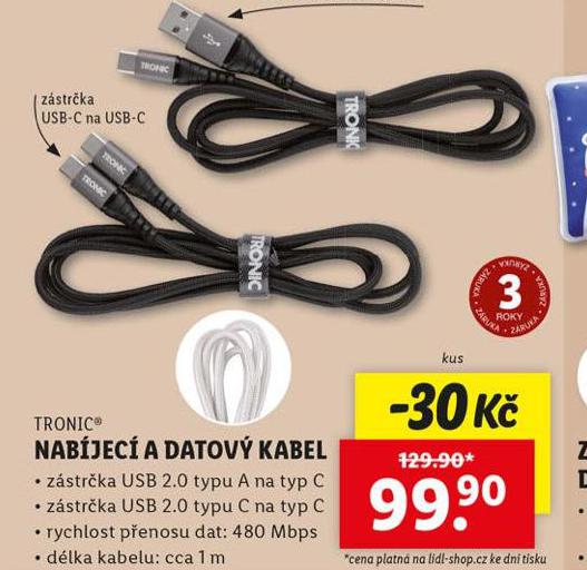 NABJEC A DATOV KABEL