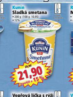 KUNN SLADK SMETANA