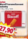 LOTUS BISCOFF KARAMELIZOVAN SUENKY