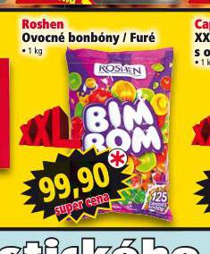 ROSHEN OVOCN BONBNY / FUR