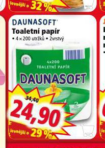 DAUNASOFT TOALETN PAPR