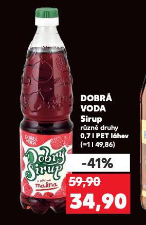 DOBR VODA SIRUP