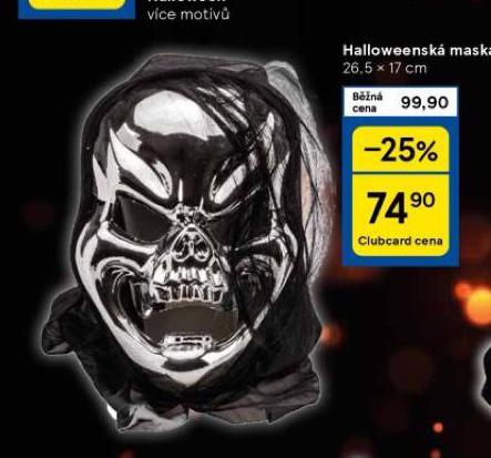 HALLOWEENSK MASKA