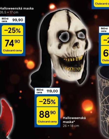 HALLOWEENSK MASKA