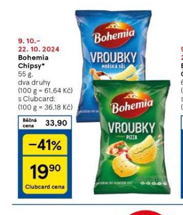 BOHEMIA CHIPSY