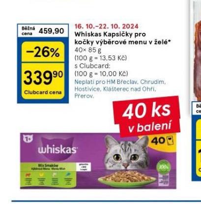 WHISKAS KAPSIKY PRO KOKY