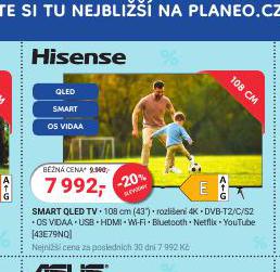 HISENSE SMART QLED TV