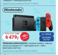 NINTENDO PENOSN HERN KONZOLE