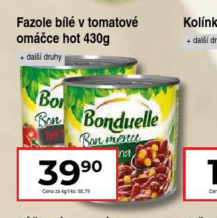 BONDUELLE BON MENU