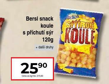 BERSI SNACK SROV KOULE