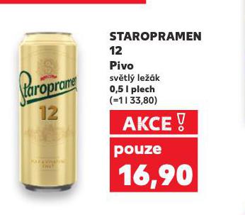 PIVO STAROPRAMEN 12