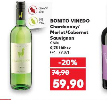 BONITO VINEDO MERLOT