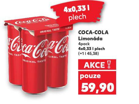 COCA COLA 4 x 330 ml