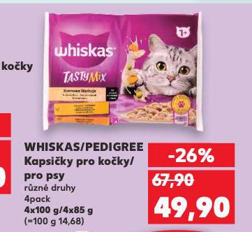 WHISKAS KAPSIKY PRO KOKY