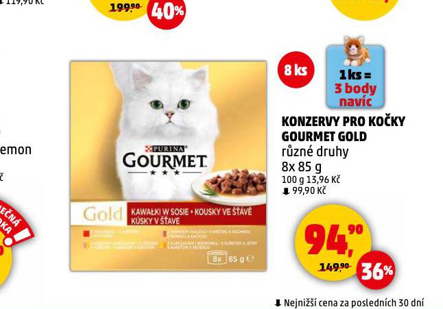 GOURMET GOLD KONZERVY PRO KOKY