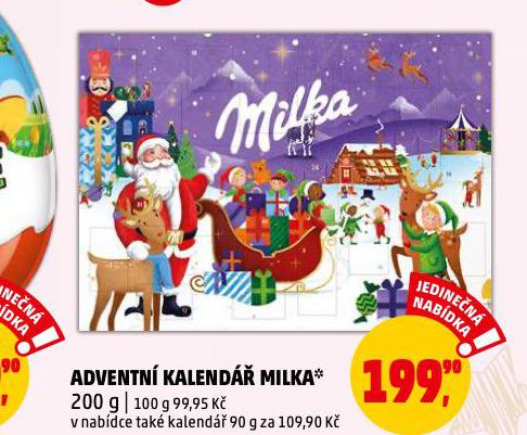 MILKA ADVENTN KALEND